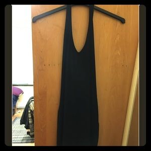 Forever 21 Slim Black Halter Dress